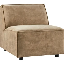 1 zits Baricci lichtbruin basic comfort