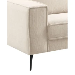 2,5 zitsbank Barrio ecru 2x70 basic comfort