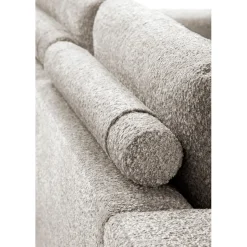 4 zitsbank Lombardy polyetherschuim grijs