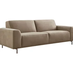 3 zitsbank Pantini microleder bruin excellent comfort