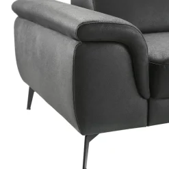 3,5 zitsbank Tusari pocket/visco zitting antraciet