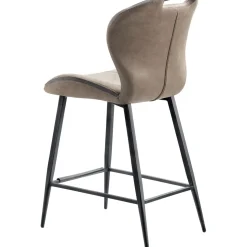 Barkruk Tantini microvezel taupe