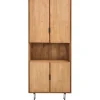 Boekenkast Aska (80 Cm) teak naturel brushed