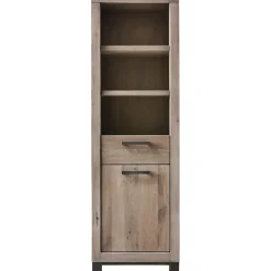 Boekenkast Hevano (57 Cm) eikenhout moose