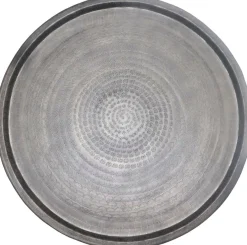 Decoratieschaal Trodena 58 cm rond zwart
