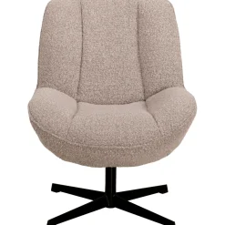 Draaifauteuil Fortenza bouclé beige