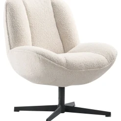 Draaifauteuil Fortenza ecru