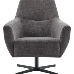 Draaifauteuil Gudo donkergrijs