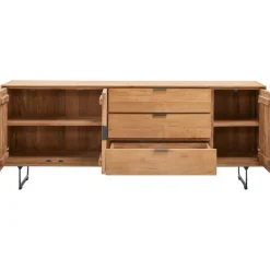 Dressoir Aska (195 Cm) teak naturel brushed