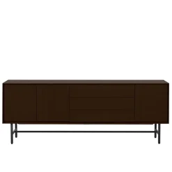 Dressoir Belvio 205 cm dark oak