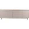 Dressoir Famosa 76x228x45 cm grijs