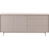 Dressoir Famosa 76x180x45 cm grijs