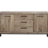 Dressoir Hevano (162 cm) eikenhout moose