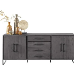 Dressoir Piastra 188 cm zwart