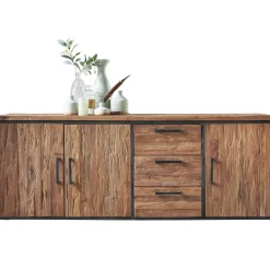 Dressoir Romaro (195 cm) teakhout mix rough