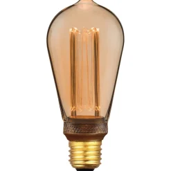 E27 Ledlamp Illumi amber 3,5 Watt 6,4 cm druppel