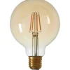 E27 Ledlamp Luce amber 4 Watt 9,5 cm kogel