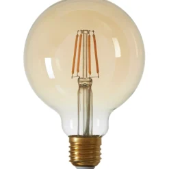 E27 Ledlamp Luce amber 4 Watt 9,5 cm kogel
