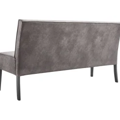 Eetkamerbank Avanza 170 cm microleder grijs