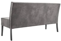 Eetkamerbank Avanza 170 cm microleder grijs