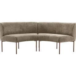 Eetkamerbank Cenare 230 cm taupe