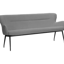 Eetkamerbank Lembo 190 cm grijs