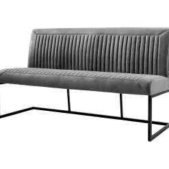 Eetkamerbank Parantino 170 cm grijs