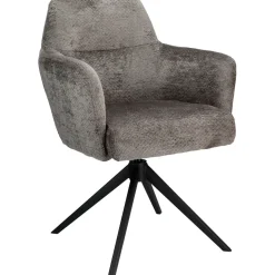 Eetkamerstoel Balestro draaibaar grijs