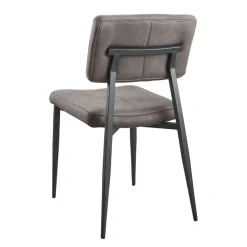 Eetkamerstoel Gento microvezel antraciet