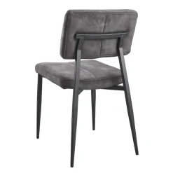 Eetkamerstoel Gento velvet antraciet