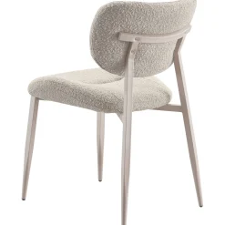 Eetkamerstoel Gomba bouclé lichtbruin