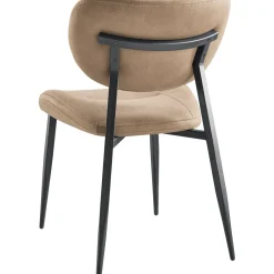 Eetkamerstoel Gomba microvezel taupe