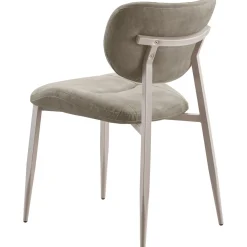 Eetkamerstoel Gomba velvet beige