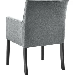 Eetkamerstoel met armleuning Avanza grijs