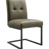 Eetkamerstoel Oro microleder groen