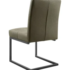 Eetkamerstoel Oro microleder groen