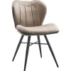 Eetkamerstoel Tantini microvezel taupe