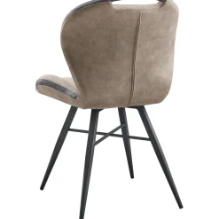 Eetkamerstoel Tantini microvezel taupe