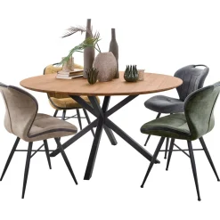 Eetkamerstoel Tantini microvezel antraciet