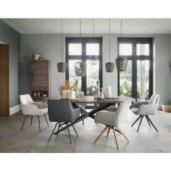 Eetkamerstoel Turelli antraciet