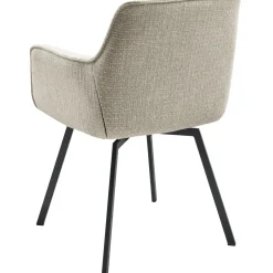 Eetkamerstoel Turelli draaibaar beige