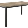Eettafel Hevano eikenhout 130x80 cm rechthoekig