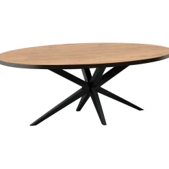 Eettafel Mascaro 250x128 cm ovaal mango