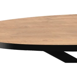 Eettafel Mascaro 250x128 cm ovaal mango