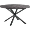 Eettafel Piastra 140 rond zwart
