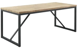 Eettafel Ricardi 220x100 cm rechthoekig mango
