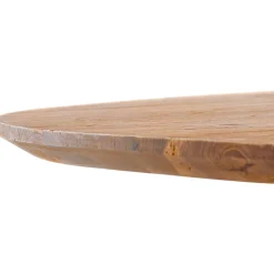 Eettafel Romaro teakhout 130 cm rond mix rough