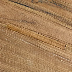 Eettafel Romaro teakhout 240x100 cm rechthoekig mix rough