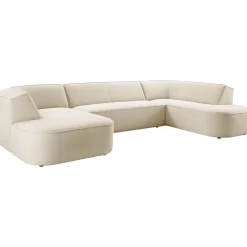 Elementenbank links breed Baricci HR koudschuim ecru