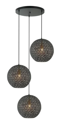 Hanglamp Tossica Ø 30 cm zwart staal